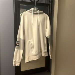 White and gray American eagle Sweatshirt/hoodie.